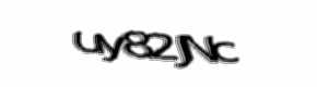 Security check image, please type the characters shown