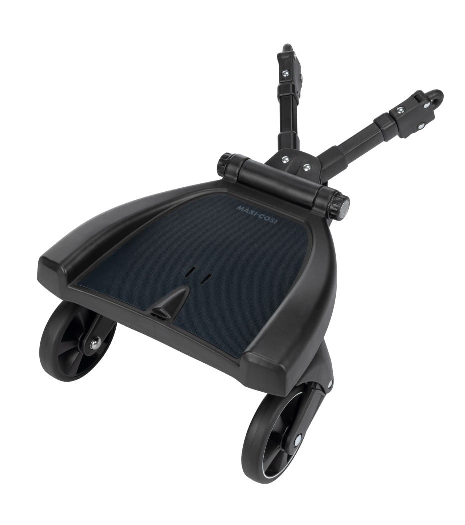 Plateau 3 En 1 Pour Poussette - Rotatif 360° Avec Porte-Gobelet Et Espace Téléphone - Accessoire Pratique Pour Bébé (Noir)