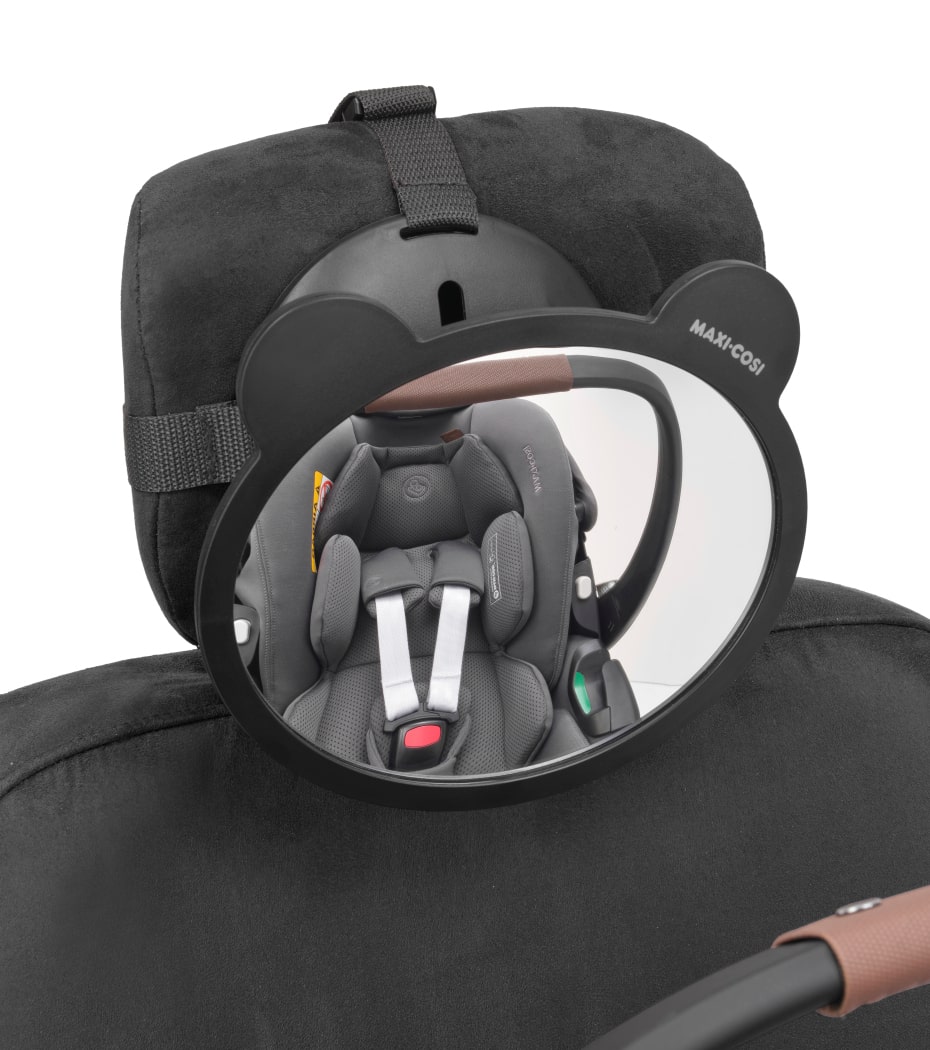 JFAN Achteruitkijkspiegel voor kinderen, draaibaar en 360° kantelbaar, spiegel achteruitkijkspiegel veiligheid met convex oppervlak voor een breed zicht